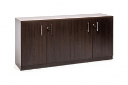 Греденция Positano 131H110 V5V5 Орех темный