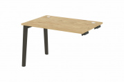 Стол-приставка к опорным элементам на деревянных опорах Onix wood OW.SPR-2.8 Тиквуд светлый/опоры дуб темный
