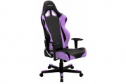 Геймерское кресло DXRacer RE0 Экокожа черно-фиолетовая (NV)