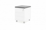 Подушка на тумбу, ширина 44 см seat Ped 44cm Tempo 10 Ткань серая