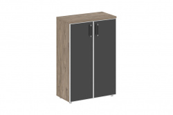 Шкаф средний широкий Shift SK.ST-2.4R black Тиквуд темный