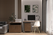 Домашний офис Onix Wood Home Дуб Аризона/опоры дуб Темный