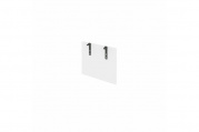 Царга для столов (С.СП-1, С-СП-1.1) Slim С.ЦC-1 Белый/металл серый