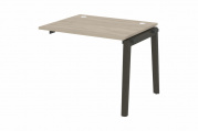 Наборный элемент рабочей станции на деревянных опорах Onix wood OW.1.NRS-1.8 Дуб Аттик/опоры дуб Темный