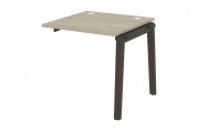 Наборный элемент рабочей станции на деревянных опорах Onix wood OW.1.NRS-0.8 Дуб Аттик/опоры дуб Темный