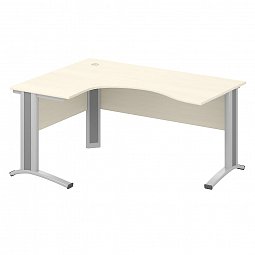 Стол эргономичный 160x120x74.5 клен  коллекции Система-M