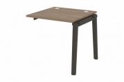 Наборный элемент рабочей станции на деревянных опорах Onix wood OW.1.NRS-0.8 Дуб Аризона/опоры дуб Темный