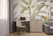 Домашний офис Onix Wood Home Дуб Аттик/опоры дуб Темный