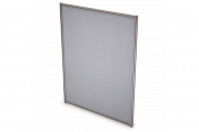 Перегородка напольная ткань 1600мм Арго 7Т.1602 Микровелюр Grey (серый) 