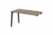 Стол-приставка к опорным элементам на деревянных опорах Onix wood OW.SPR-3.7 Тиквуд темный/опоры дуб темный