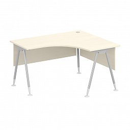 Стол эргономичный 140x120x75 клен  коллекции Система-M