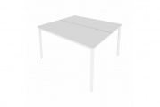 Рабочая станция на металлокаркасе Slim С.СП-5.2 Серый/металл белый