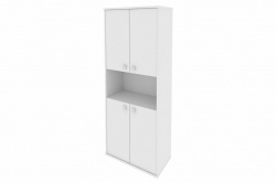 Шкаф высокий широкий Style Л.СТ-1.5 Белый