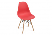 Стул пластиковый DSL 110 Wood Пластик красный
