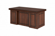 Cтол письменный Bern BRN86101 Тёмный орех 