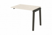Наборный элемент рабочей станции на деревянных опорах Onix wood OW.1.NRS-1.7 Денвер светлый/опоры дуб темный