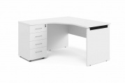 Стол левый Tour Wood 114S010_L W3W3 Белый