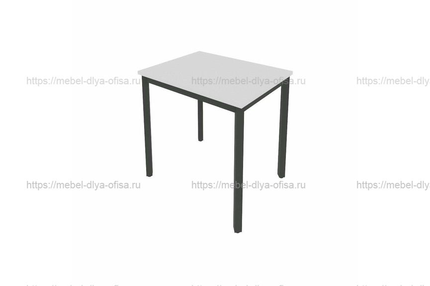 Стол письменный на металлокаркасе Slim С.СП-2.1 Серый/металл антрацит