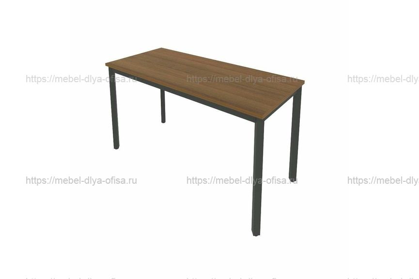 Стол письменный на металлокаркасе Slim С.СП-5.1 Орех/металл антрацит