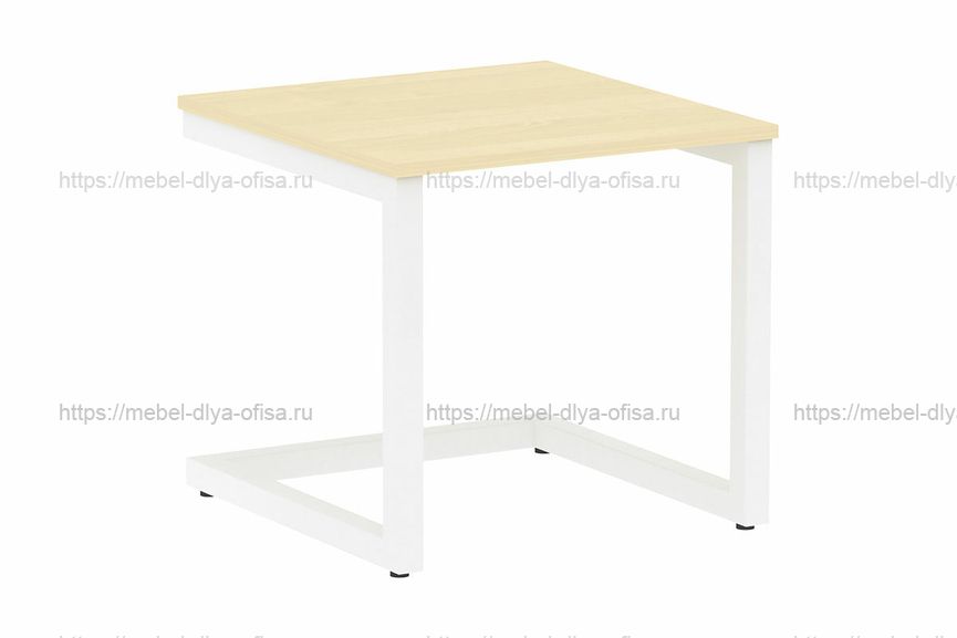 Компьютерный стол VR.SP-2-58G Клен/металл белый