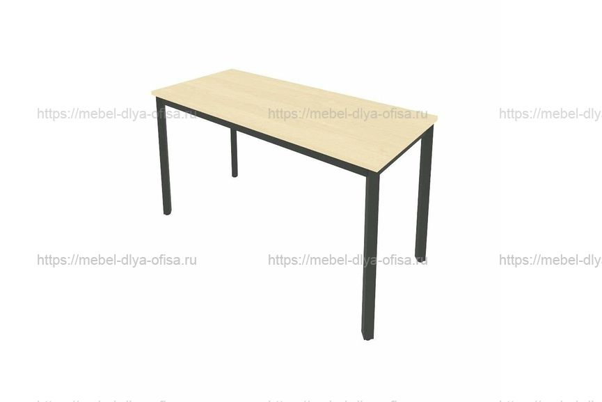 Стол письменный на металлокаркасе Slim С.СП-5.1 Клен/металл антрацит