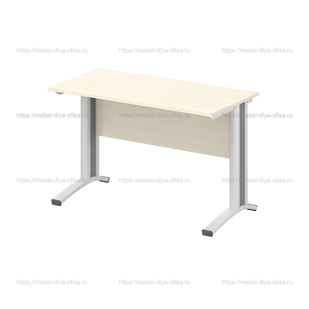 Стол офисный рабочий 140x80x74.5 клен  коллекции Система-M