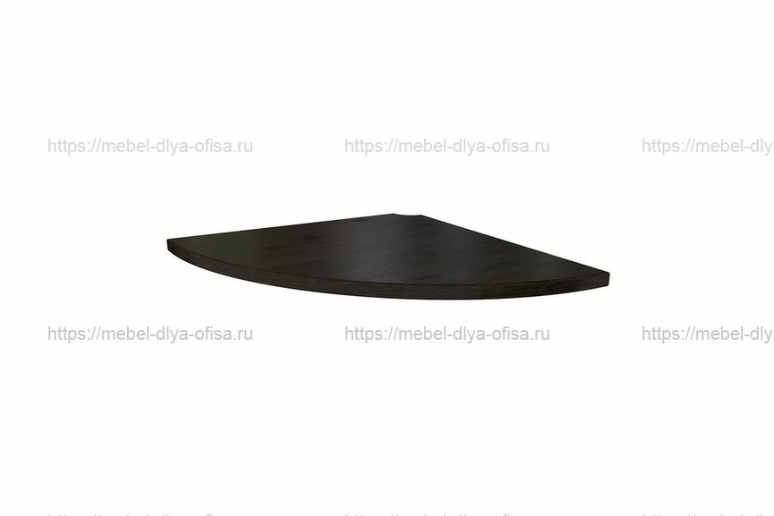 Сектор 90° стола для переговоров Steel evo 19714 Венге