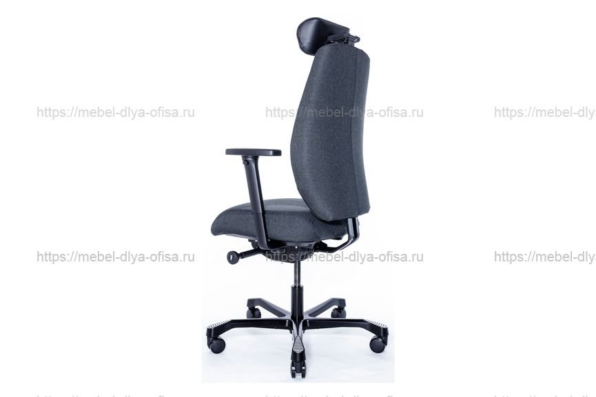 Эргономичное кресло Falto-Profi Jobri Ткань черная Fighter 60999 Black