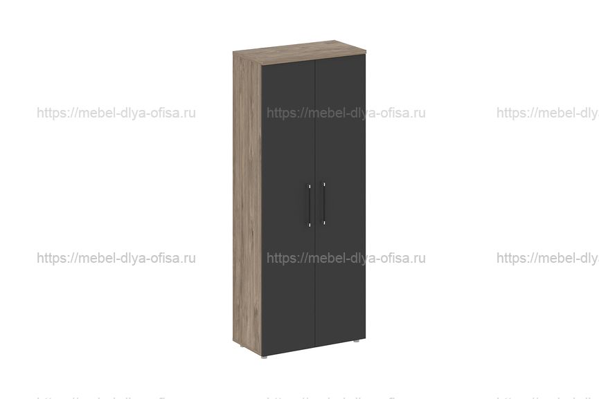 Гардероб широкий Shift SK.GB-4 Тиквуд темный/Антрацит