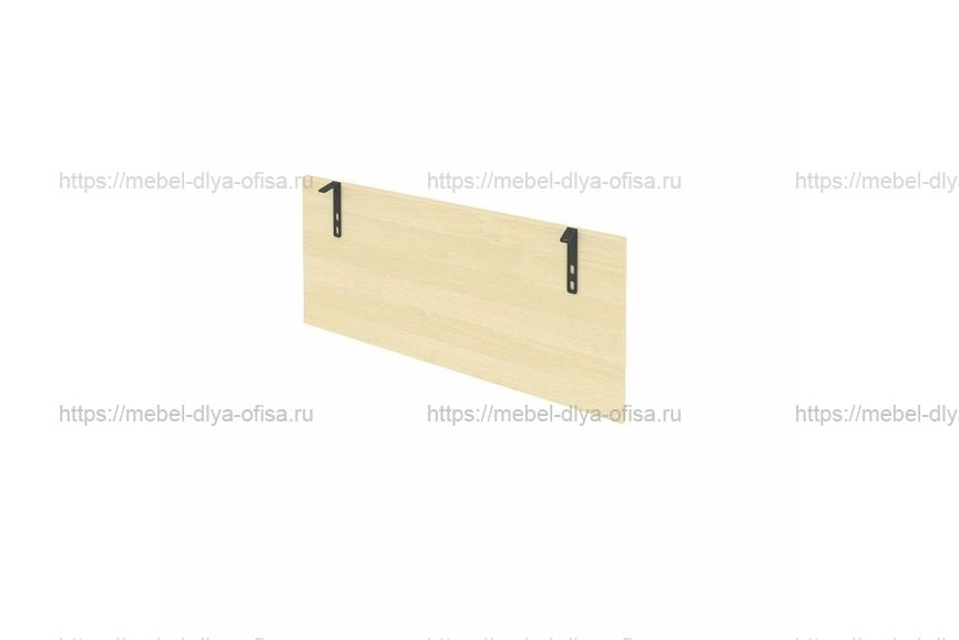 Царга для столов (С.СП-3, С-СП-3.1, С-СП-3.2, С-СП-3.3) Slim С.ЦC-3 Клен/металл серый