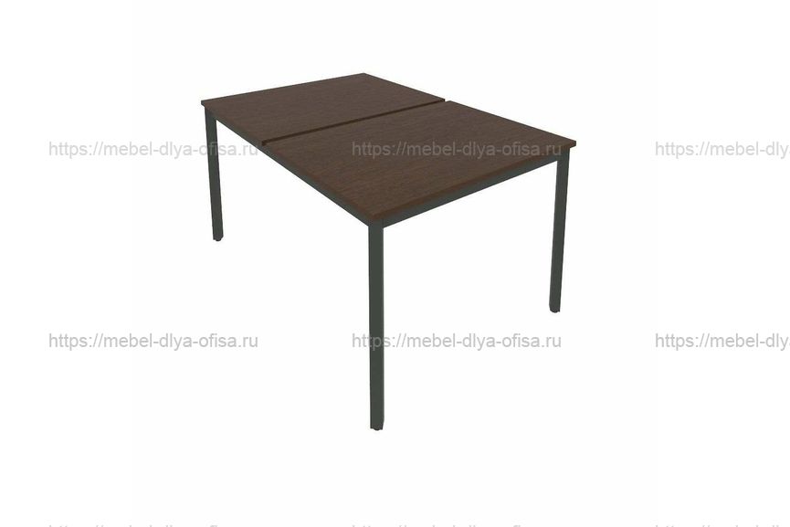 Рабочая станция на металлокаркасе Slim С.СП-3.3 Венге/металл антрацит