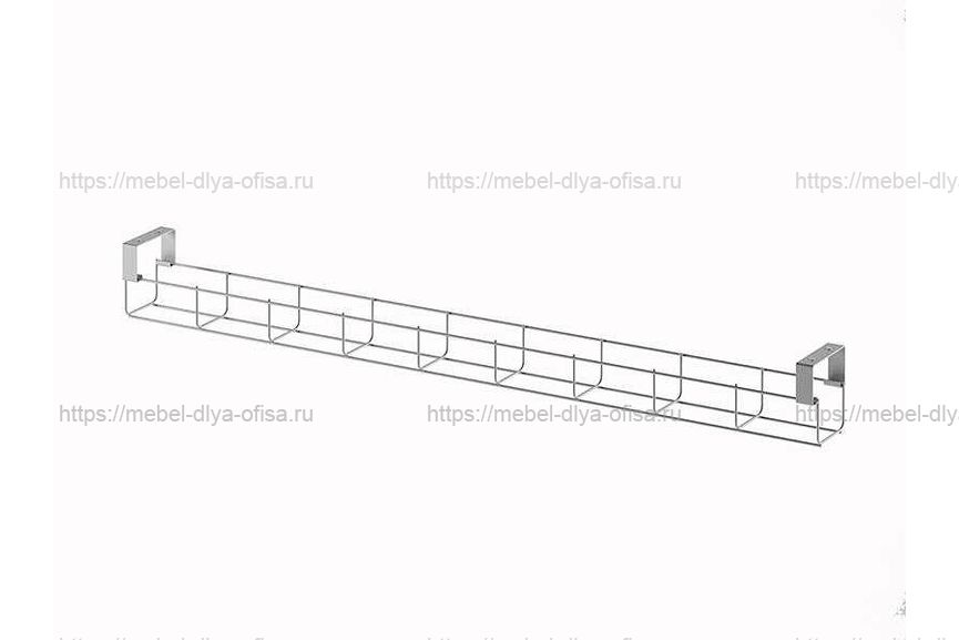 Лоток узкий для проводов Саньяна 511076 Металлик