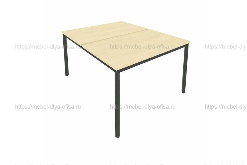 Рабочая станция на металлокаркасе Slim С.СП-4.3 Клен/металл антрацит