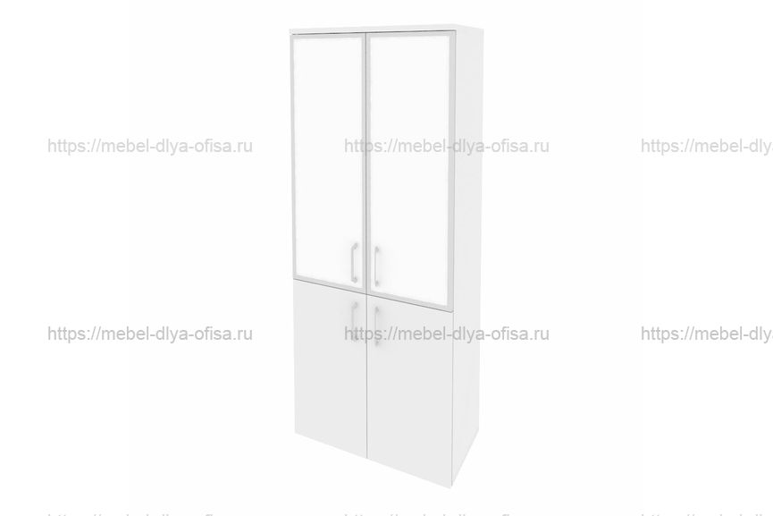Шкаф высокий широкий Onix O.ST-1.2R white Белый Бриллиант