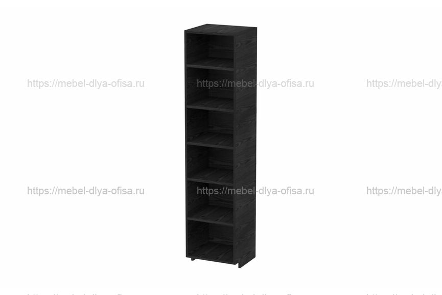 Шкаф высокий узкий Belesa 343 Дуб черный