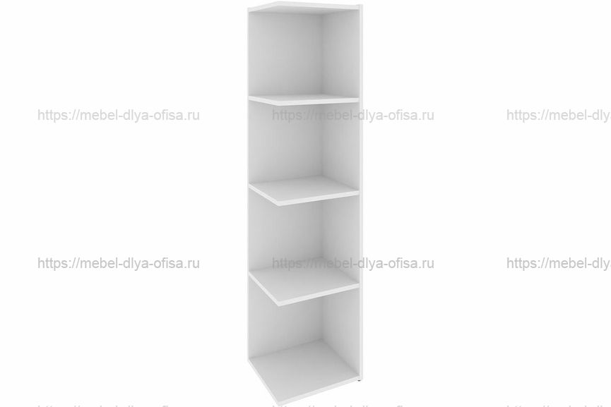 Модуль приставной 4 ячейки Locker Plus LK.PM-4 Белый