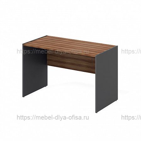 Стол офисный рабочий 120x61.4x75.9 слива коллекции Тандем