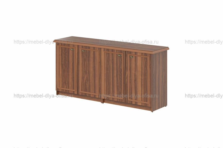 Шкаф низкий 2-х секционный Raut RLW 185 Орех Даллас