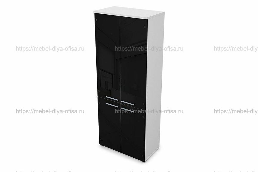 Шкаф Gloss 9Ш.005.24 Белый Премиум