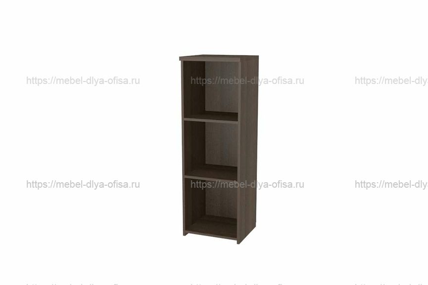 Стеллаж средний узкий Стиль 2П.015 Венге