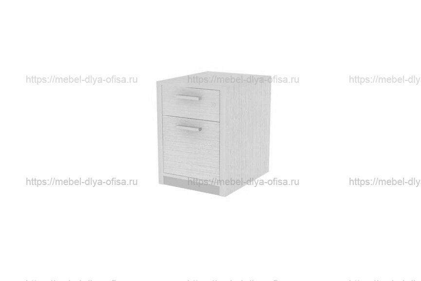 Тумба 2 ящика Concepto 1724 Орех 