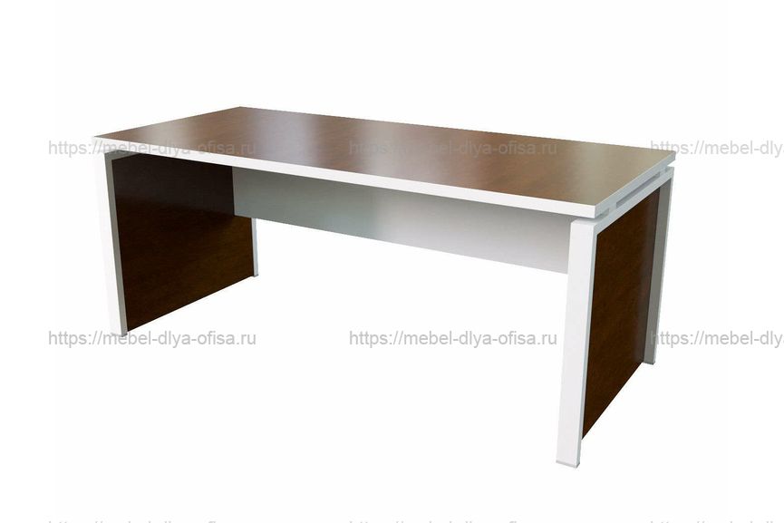 Стол руководителя Steel evo 17180 Дуб темный 