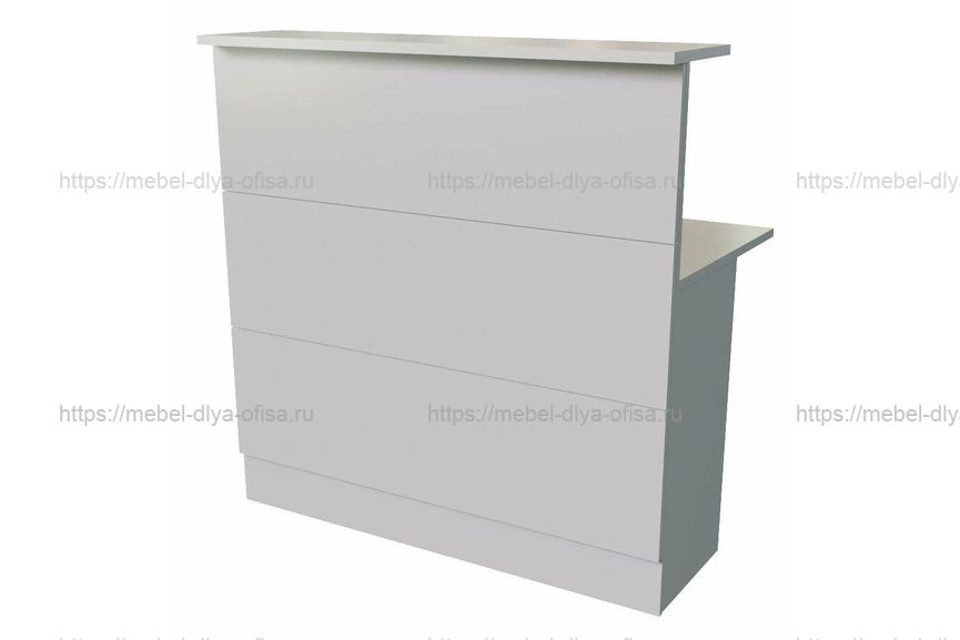 Модуль прямой 100 Steel-r 15100 Белый