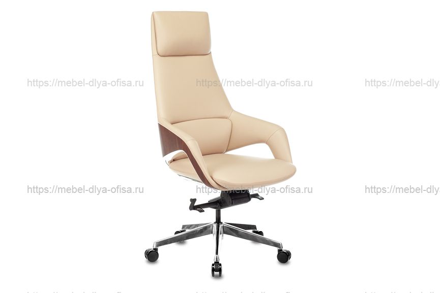 Кресло руководителя Бюрократ Dao-2 Кожа (beige)