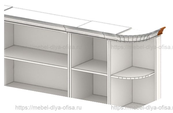 Карниз для шкафа Версаль Орех Орвието