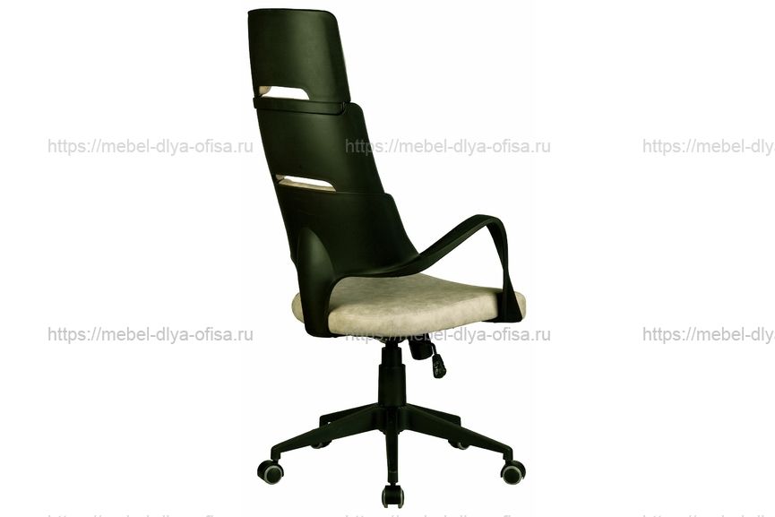 Кресло для руководителя RCH Sakura (Black) Ткань фьюжн пустыня Сахара