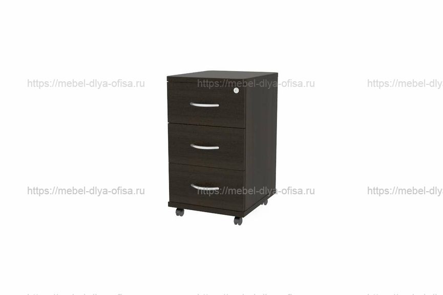 Тумба выкатная с ц/з Статус С-ФР-3.0 Венге 