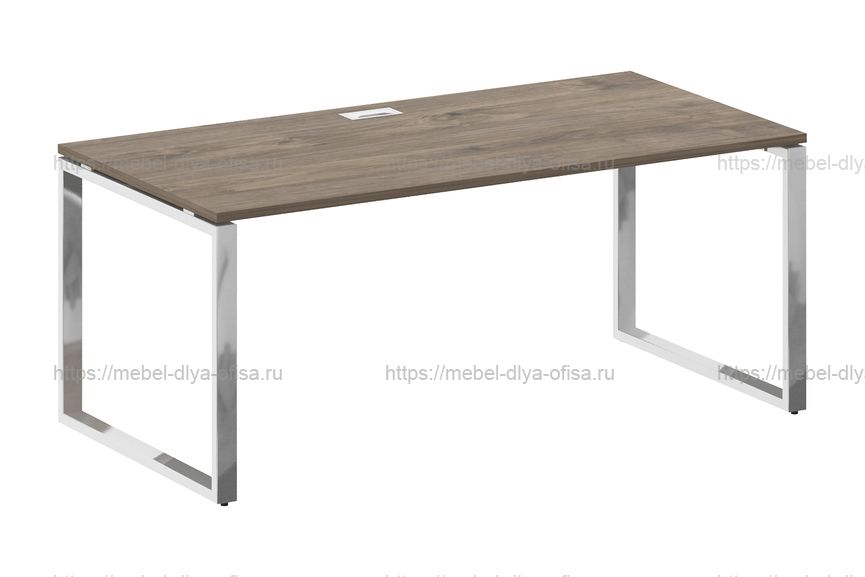 Стол руководителя прямой без тумбы Shift SK.SR-180 Тиквуд темный 