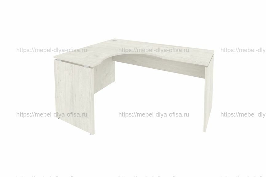 Стол криволинейный, левый Style Л.СА-4Л Дуб Наварра