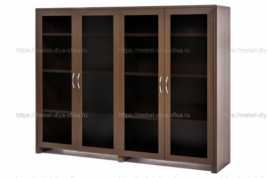 Шкаф-витрина Forte 102 702 Орех